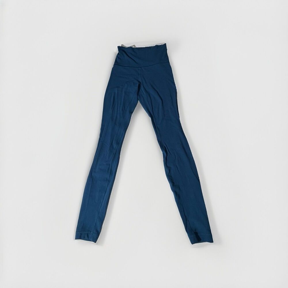 Lululemon Align High Rise Leggings Women’s 4 Blue Teal Full Length